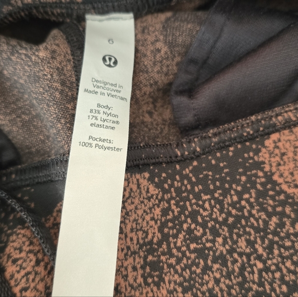 Lululemon Ready to Rulu Jogger Heritage Speckle Camo Desert Sun Size 6 - Picture 7 of 13